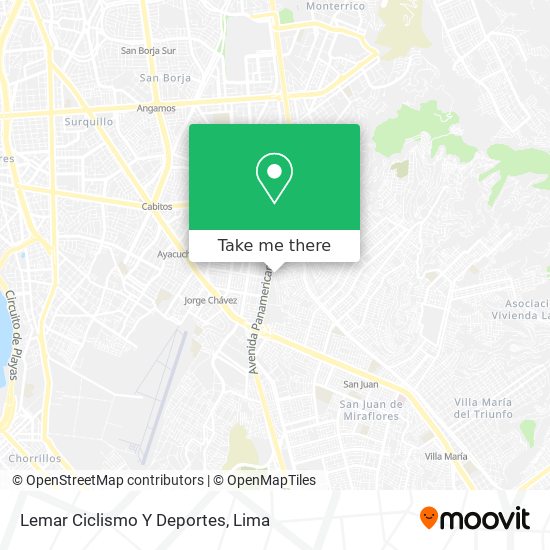 Lemar Ciclismo Y Deportes map