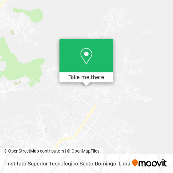 Instituto Superior Tecnológico Santo Domingo map