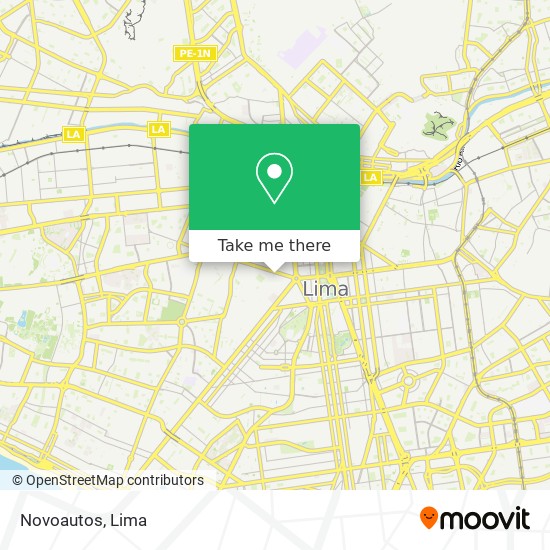 Novoautos map