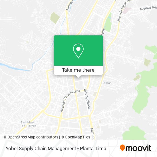 Yobel Supply Chain Management - Planta map
