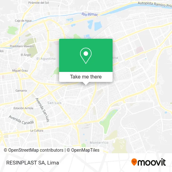 Mapa de RESINPLAST SA