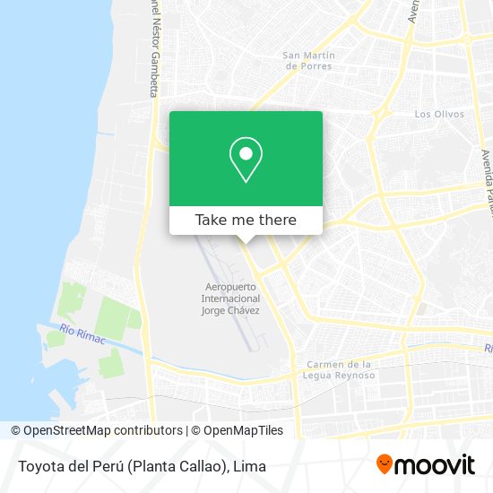 Toyota del Perú (Planta Callao) map
