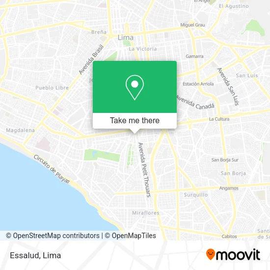 Mapa de Essalud