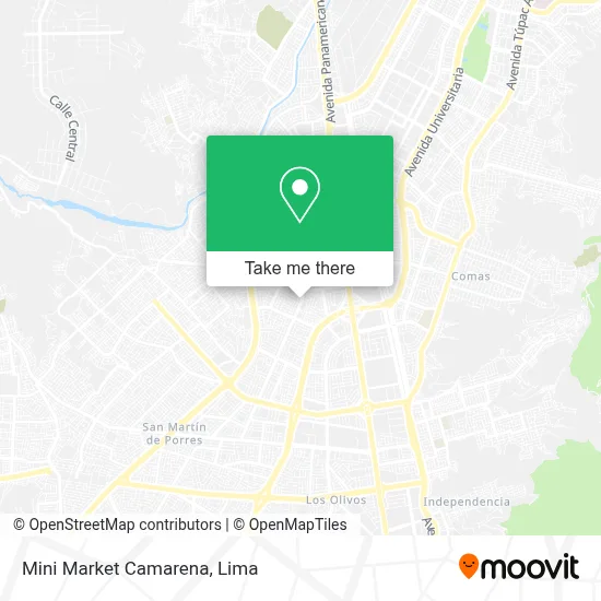 Mini Market Camarena map
