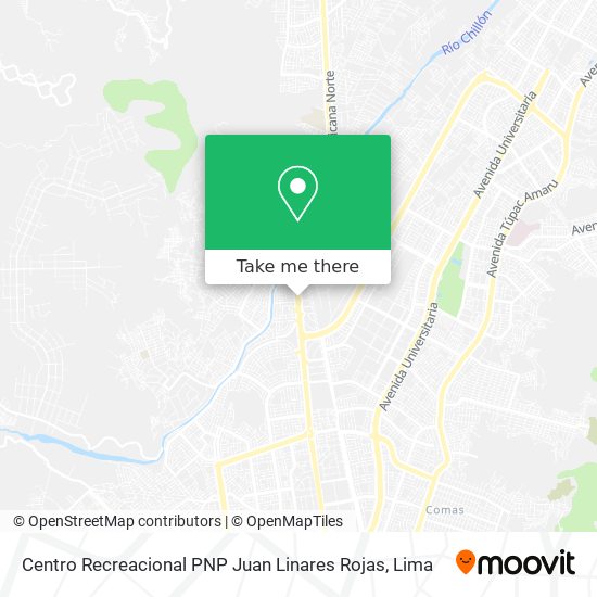 Centro Recreacional PNP Juan Linares Rojas map