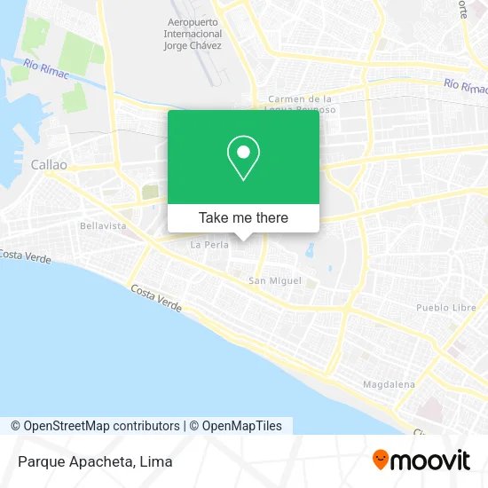 Mapa de Parque Apacheta
