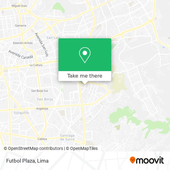 Futbol Plaza map