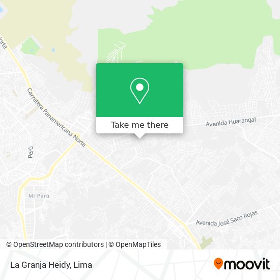 La Granja Heidy map