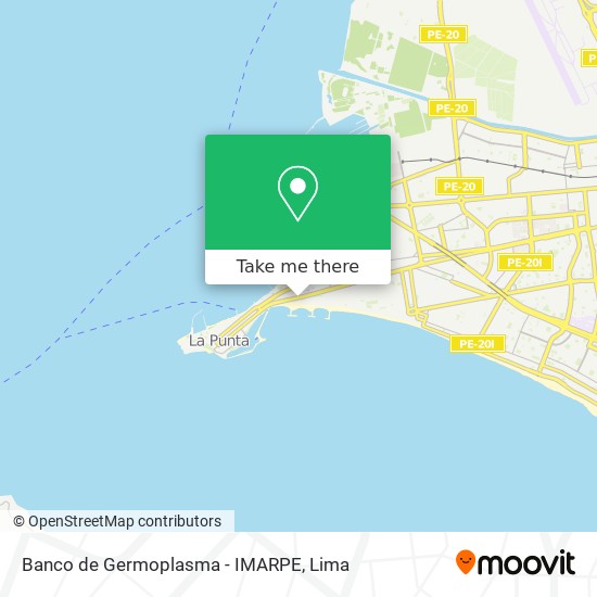 Banco de Germoplasma - IMARPE map