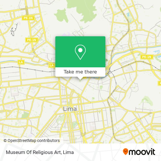 Museum Of Religious Art map
