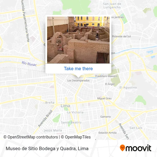 Museo de Sitio Bodega y Quadra map