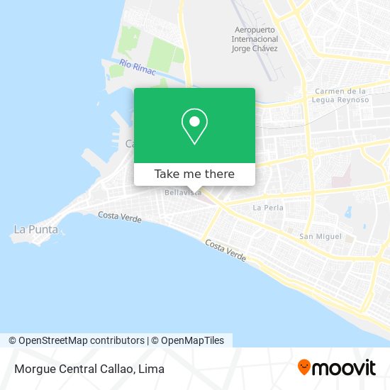 Morgue Central Callao map