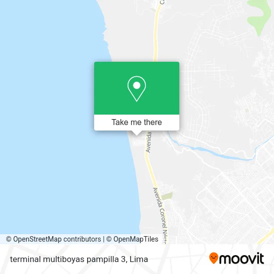 Mapa de terminal multiboyas pampilla 3