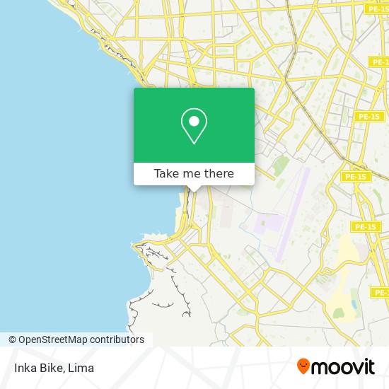 Inka Bike map