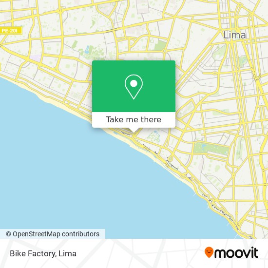 Bike Factory map