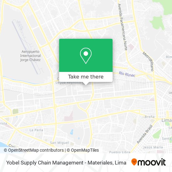 Yobel Supply Chain Management - Materiales map
