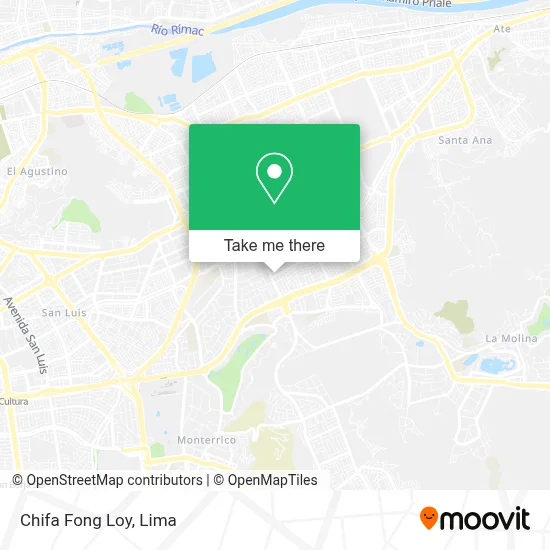 Chifa Fong Loy map