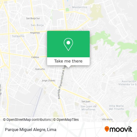 Parque Miguel Alegre map