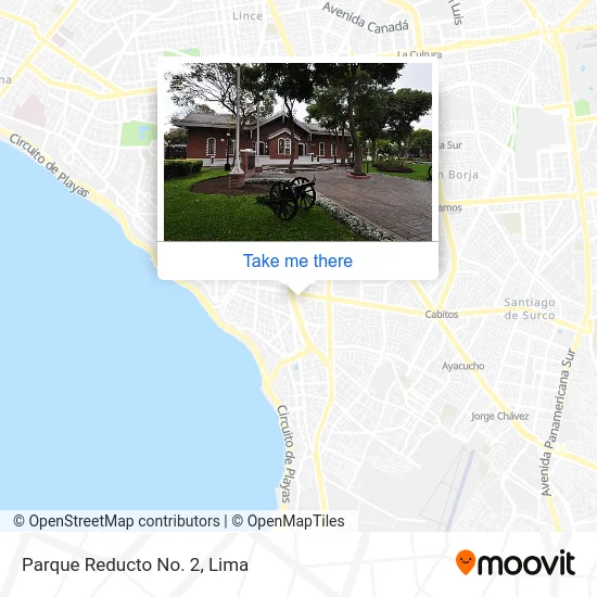 Parque Reducto No. 2 map