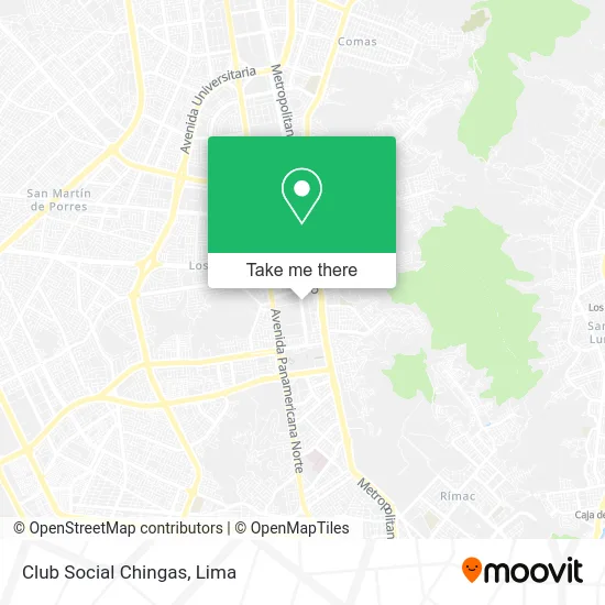 Club Social Chingas map