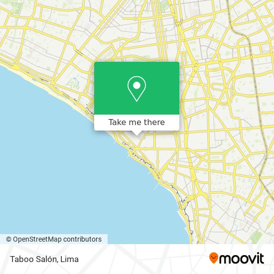 Taboo Salón map