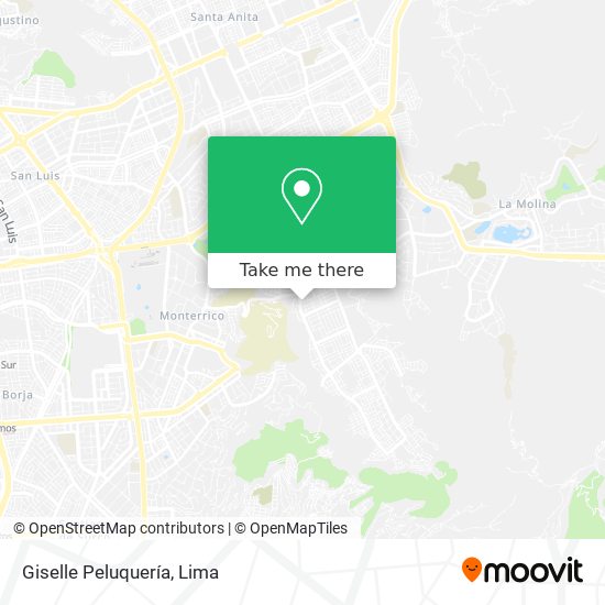 Mapa de Giselle Peluquería