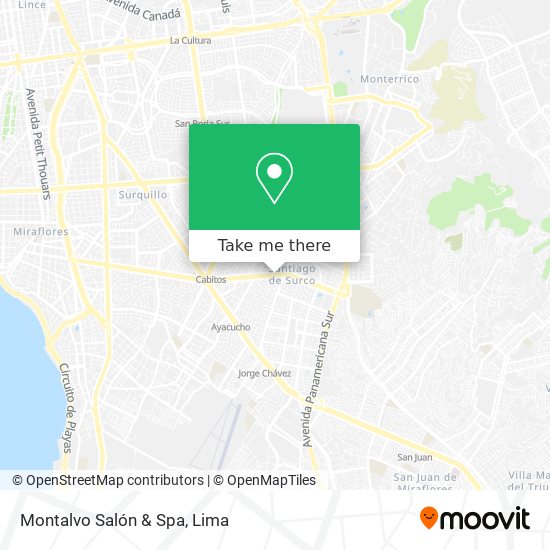 Montalvo Salón & Spa map