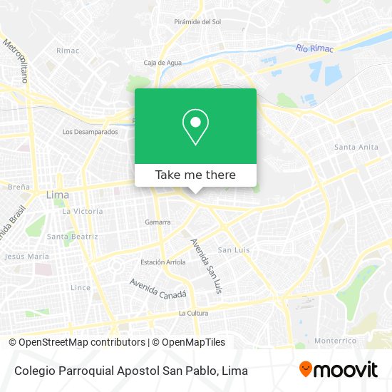 Colegio Parroquial Apostol San Pablo map
