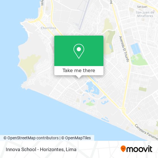 Innova School - Horizontes map