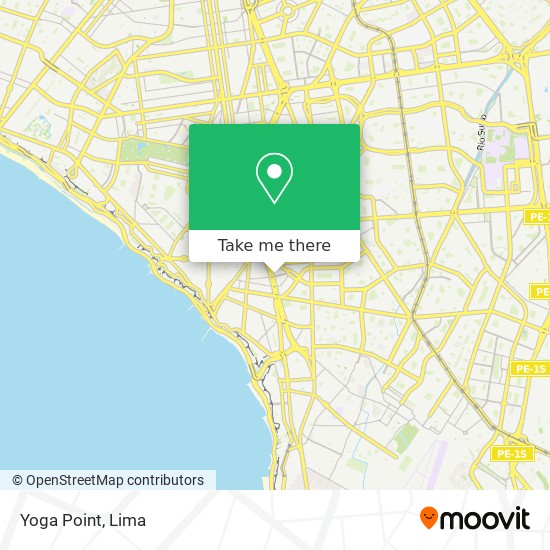 Yoga Point map