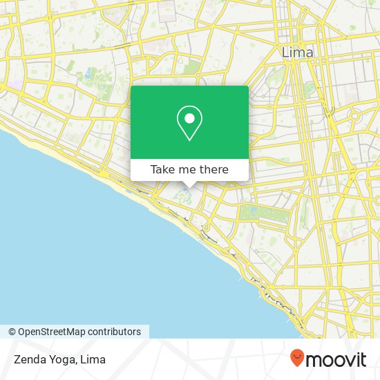 Zenda Yoga map