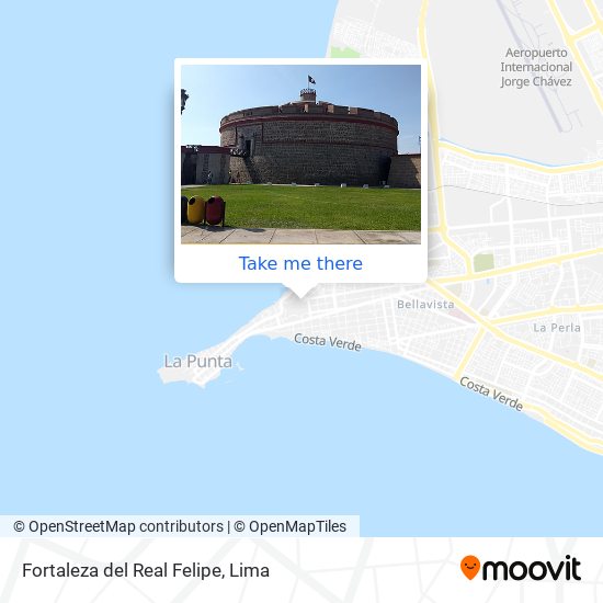Fortaleza del Real Felipe map