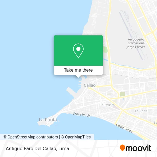 Antiguo Faro Del Callao map
