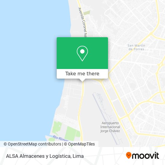 ALSA Almacenes y Logística map