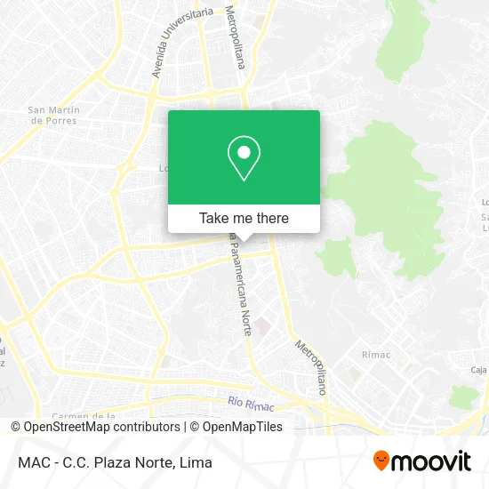 Mapa de MAC - C.C. Plaza Norte