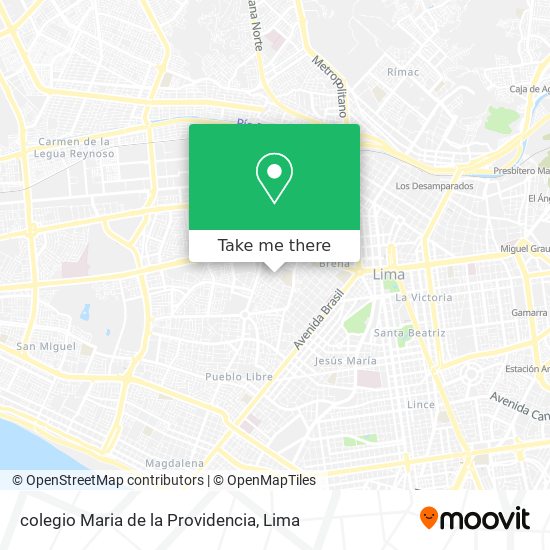 colegio Maria de la Providencia map