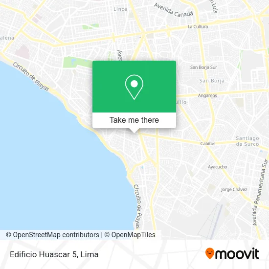 Edificio Huascar 5 map