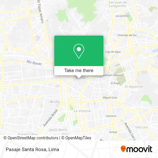 Pasaje Santa Rosa map