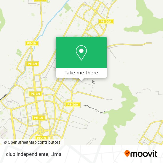 club independiente map