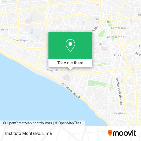 Instituto Montalvo map