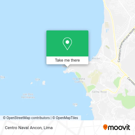 Centro Naval Ancon map