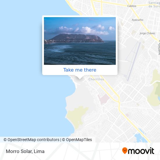 Morro Solar map