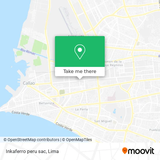 Inkaferro peru sac map