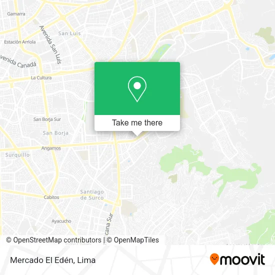 Mapa de Mercado El Edén