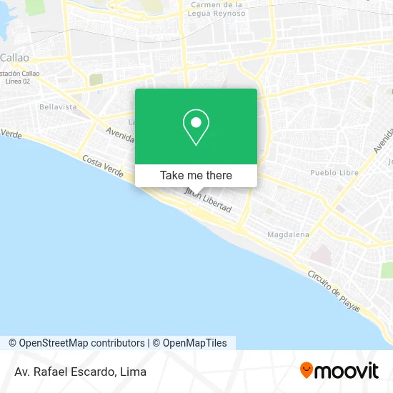 Av. Rafael Escardo map