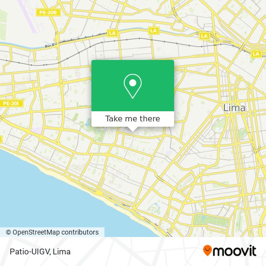 Patio-UIGV map