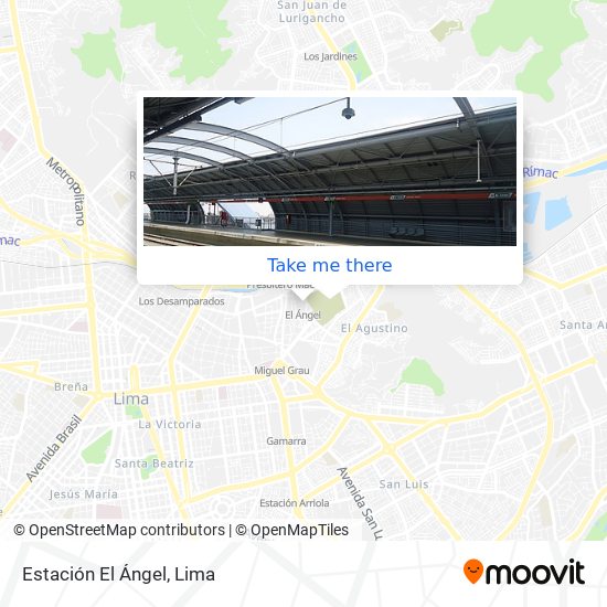 Estación El Ángel map