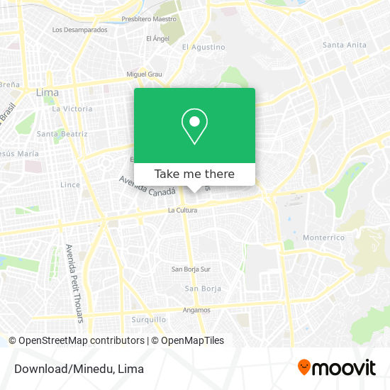 Download/Minedu map