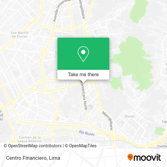 Mapa de Centro Financiero