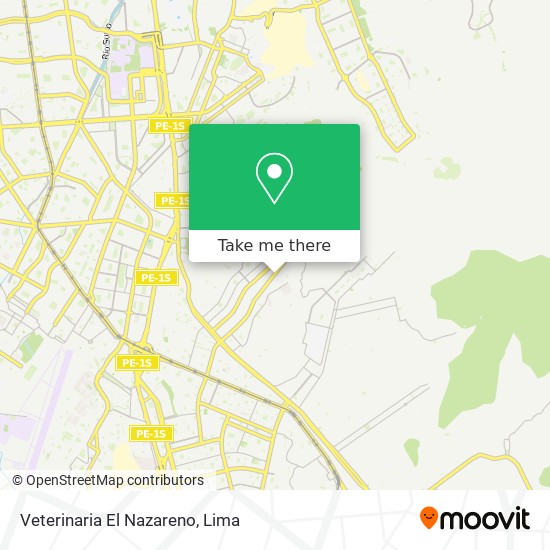 Veterinaria El Nazareno map